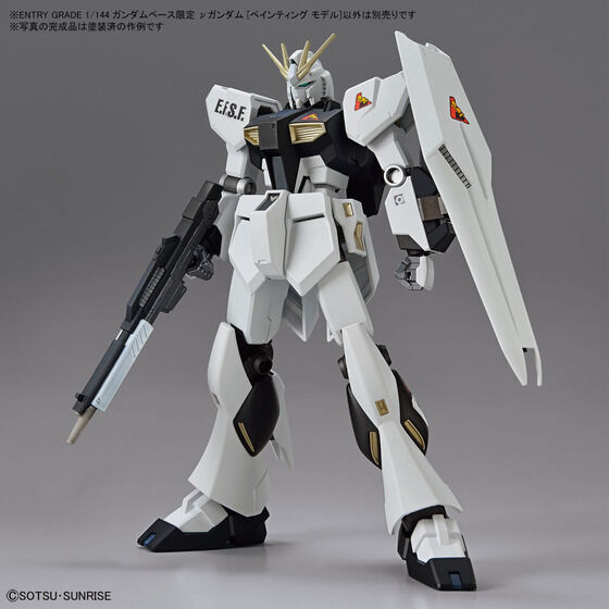 ENTRY GRADE 1/144 THE GUNDAM BASE LIMITED ν GUNDAM [PAINTING MODEL] Official 06