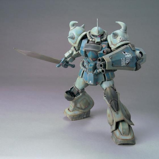 ＭＧ 1/100 ＭＳ-07B3 グフカスタム（重力戦線イメージカラーVer.） thumbnail 3