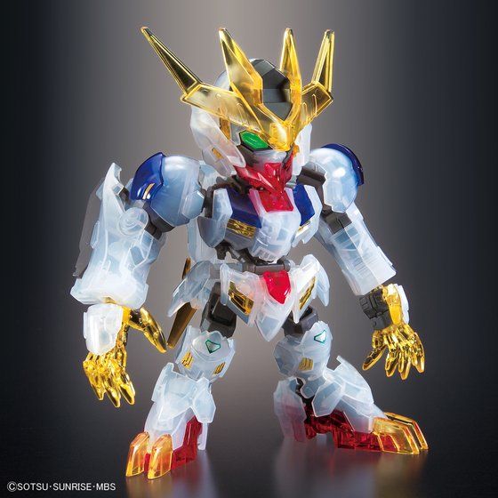 SDガンダムクロスシルエット ガンダムベース限定 ガンダムバルバトスルプスレクス[クリアカラー] Official 02