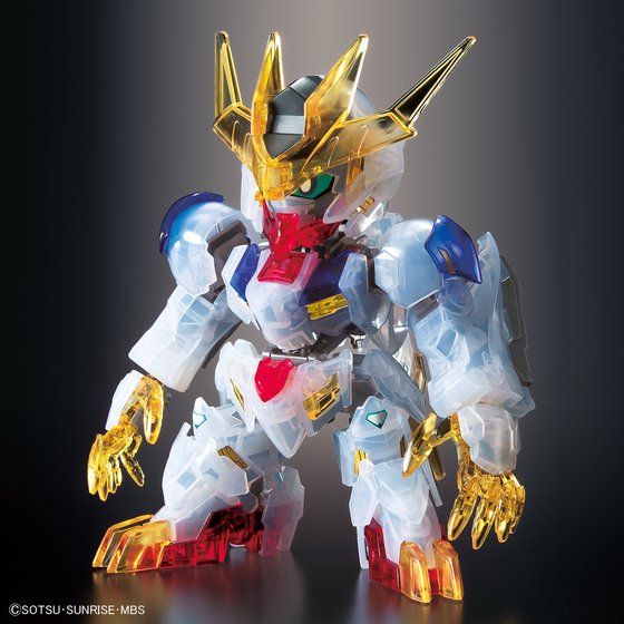 SDガンダムクロスシルエット ガンダムベース限定 ガンダムバルバトスルプスレクス[クリアカラー] Official 03