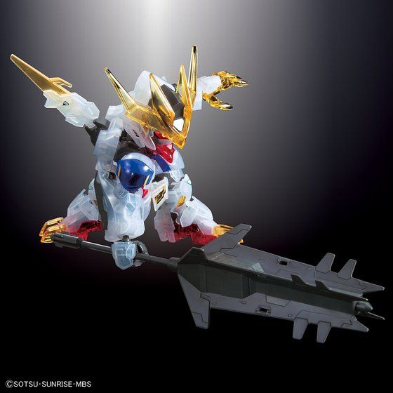 SDガンダムクロスシルエット ガンダムベース限定 ガンダムバルバトスルプスレクス[クリアカラー] Official 05