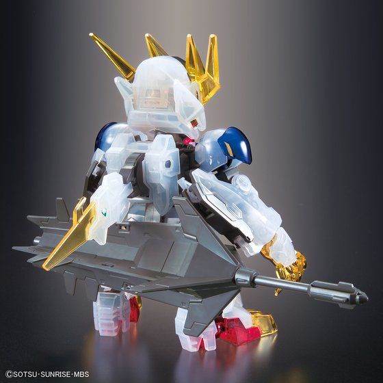 SDガンダムクロスシルエット ガンダムベース限定 ガンダムバルバトスルプスレクス[クリアカラー] Official 06