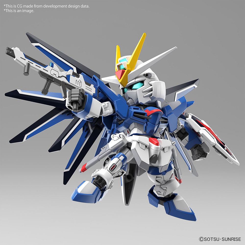 SD GUNDAM EX-STANDARD RISING FREEDOM GUNDAM thumbnail 3