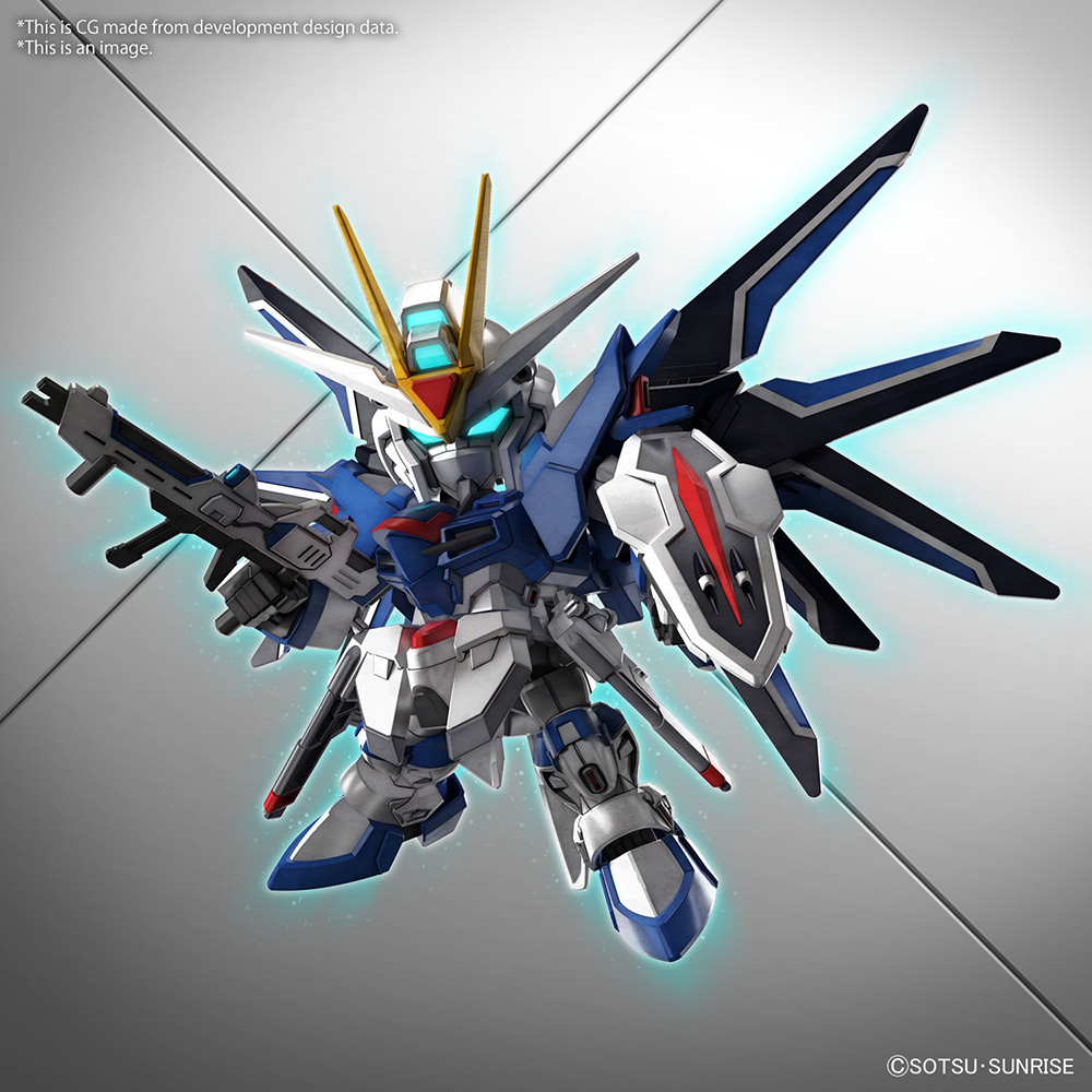 SD GUNDAM EX-STANDARD RISING FREEDOM GUNDAM thumbnail 8