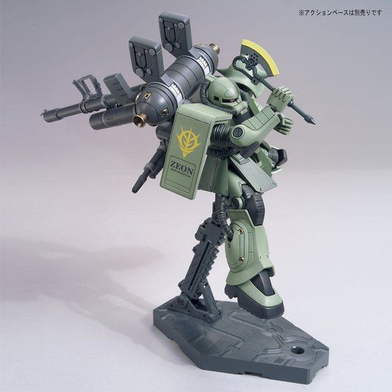 HG 1/144 量産型ザク（ガンダムサンダーボルト版） thumbnail 2