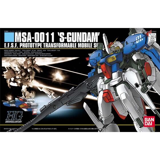 HGUC 1/144 MSA-0011 Sガンダム thumbnail 4