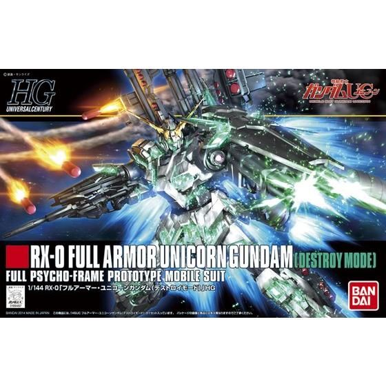 HGUC 1/144 フルアーマー・ユニコーンガンダム(デストロイモード) thumbnail 3