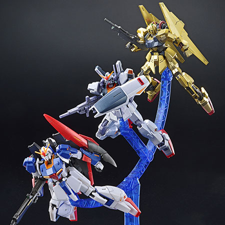 HG 1/144 ガンダムベース限定 ゼータガンダム[U.C.0088]/百式/ガンダムMk-II(エゥーゴ仕様)セット [グリプス戦役スペシャルカラー] Manual catalog image