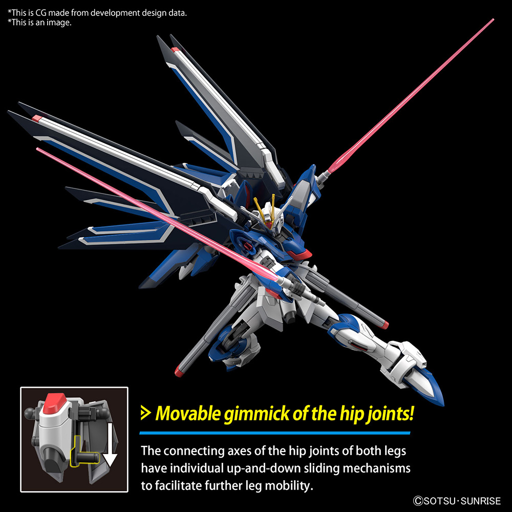 HG 1/144 ライジングフリーダムガンダム[リサーキュレーションカラー/ネオンイエロー] thumbnail 8