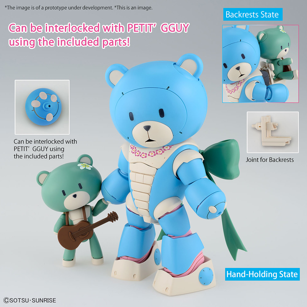 HG 1/144 BEARGGUY OHANA & ALOHARO SET thumbnail 4