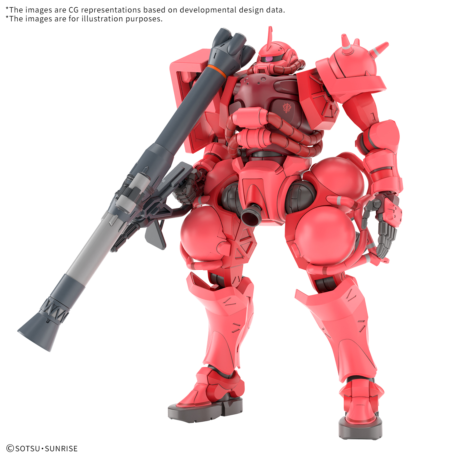 HG 1/144 CHAR'S ZAKU(GQ) thumbnail 6
