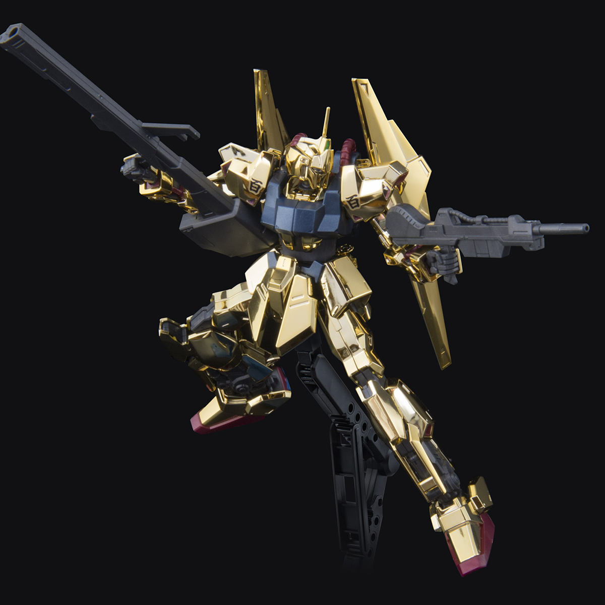 HG 1/144 THE GUNDAM BASE LIMITED HYAKU-SHIKI [GOLD COATING][Sep 2020 Delivery] thumbnail 2