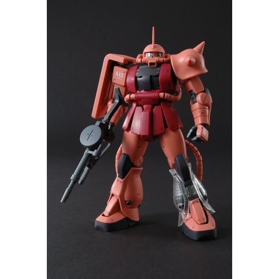 MG 1/100 MS-06S シャア専用ザク Ver.2.0(プラスクリア外装) thumbnail 7