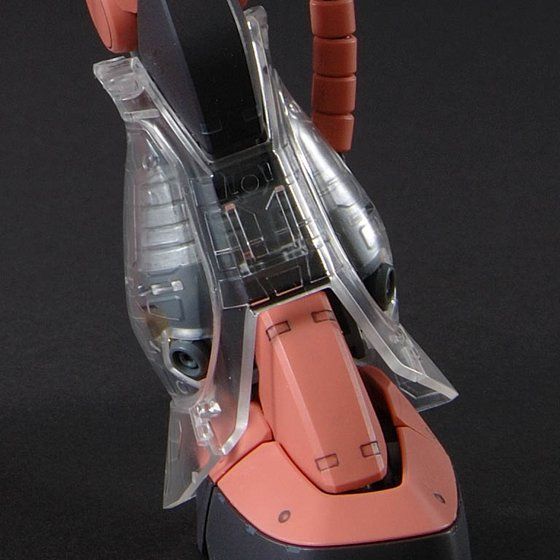MG 1/100 MS-06S シャア専用ザク Ver.2.0(プラスクリア外装) thumbnail 8