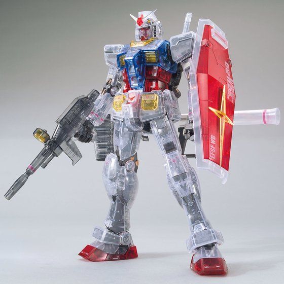 MG 1/100 ガンダムベース限定 RX-78-2 ガンダム Ver.3.0 [クリアカラー]