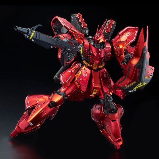 MG 1/100 GUNDAM BASE LIMITED MSN-04 SAZABI VER.KA [SPECIAL COATING] thumbnail 2