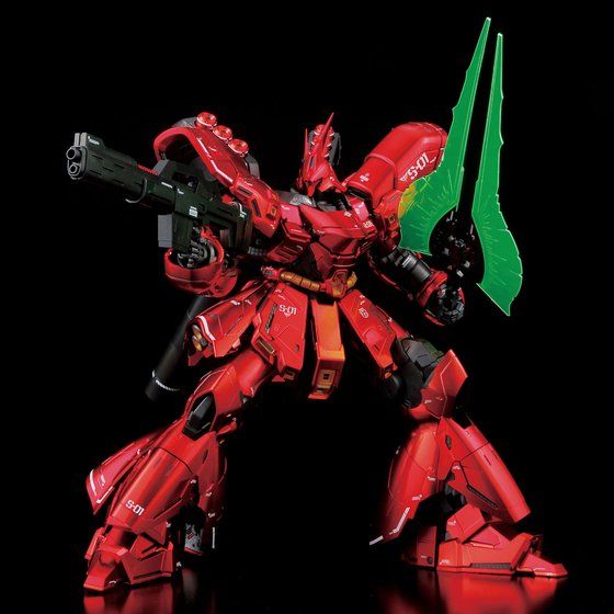 MG 1/100 GUNDAM BASE LIMITED MSN-04 SAZABI VER.KA [SPECIAL COATING] thumbnail 4