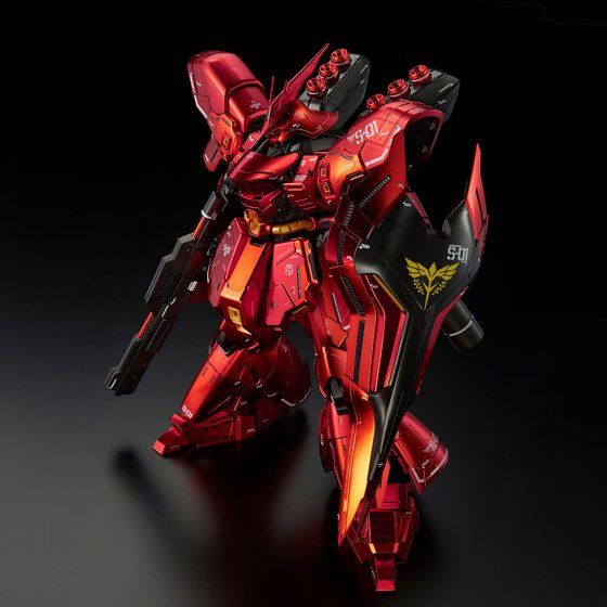 MG 1/100 GUNDAM BASE LIMITED MSN-04 SAZABI VER.KA [SPECIAL COATING] thumbnail 6