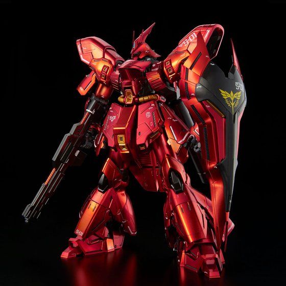MG 1/100 GUNDAM BASE LIMITED MSN-04 SAZABI VER.KA [SPECIAL COATING] thumbnail 7
