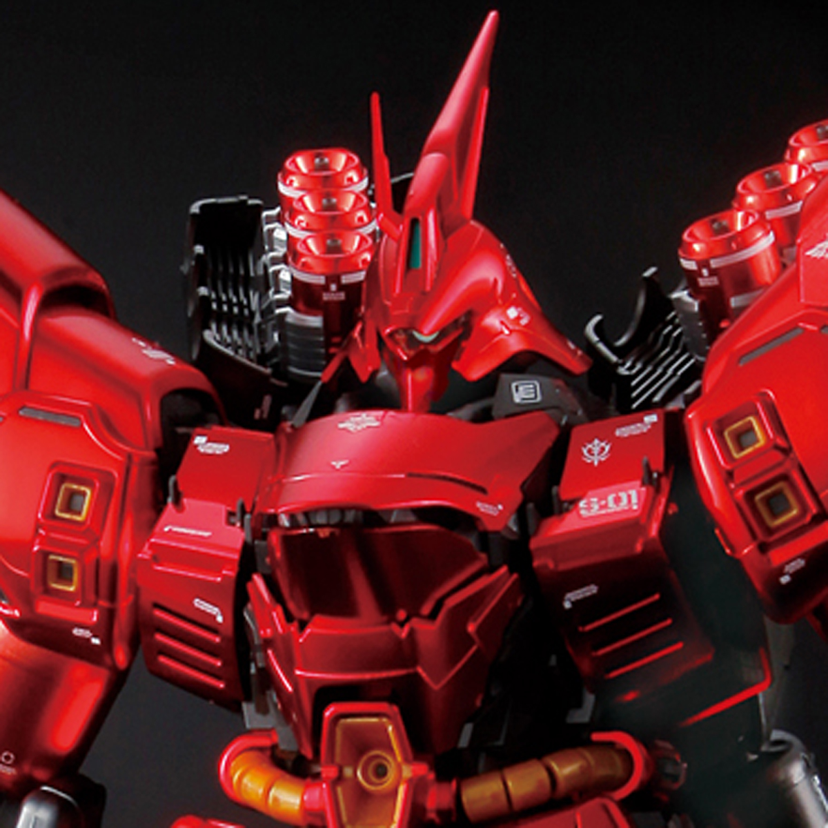 MG 1/100 GUNDAM BASE LIMITED MSN-04 SAZABI VER.KA [SPECIAL COATING] Manual catalog image