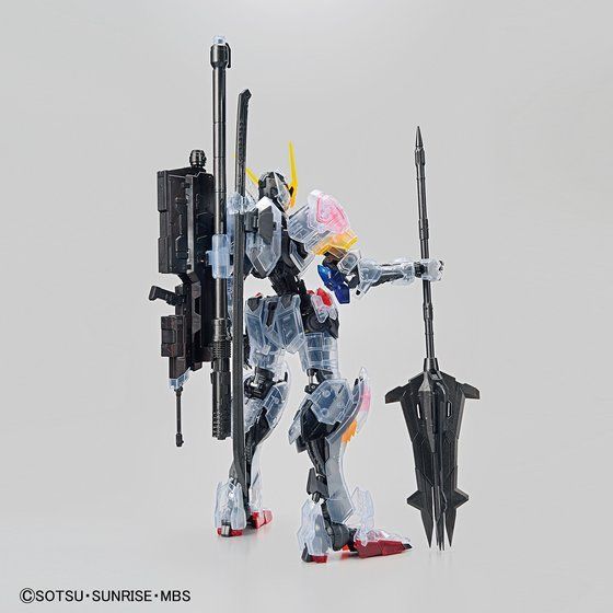 MG 1/100 THE GUNDAM BASE LIMITED GUNDAM BARBATOS [CLEAR COLOR] thumbnail 2