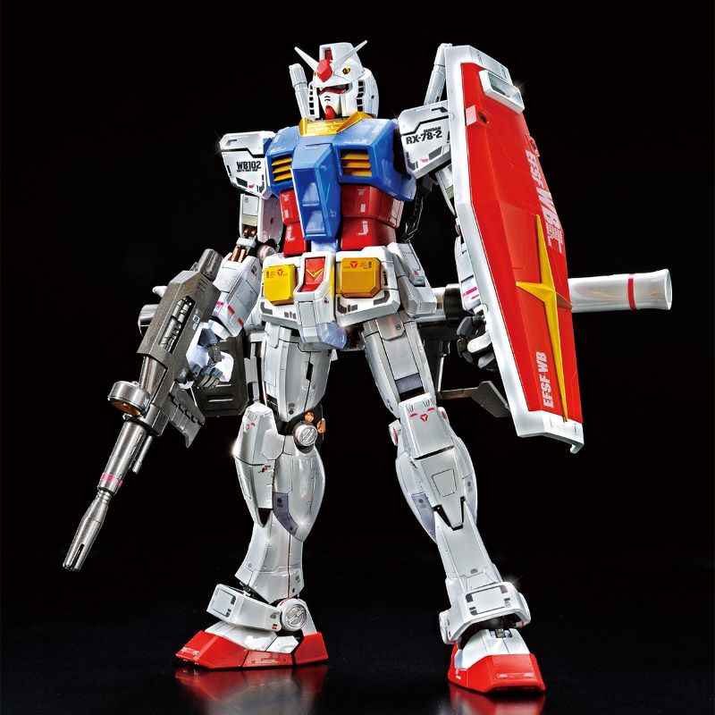 MG 1/100 THE GUNDAM BASE LIMITED RX-78-2 GUNDAM Ver.3.0 [TITANIUM FINISH] Official 07