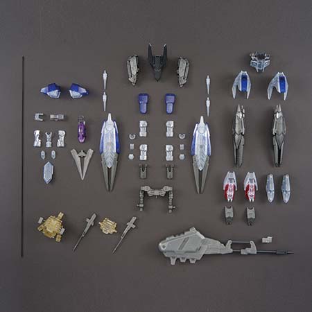 MG 1/100 ガンダムベース限定 ガンダムバルバトス用 拡張パーツセット[クリアカラー］ Manual catalog image
