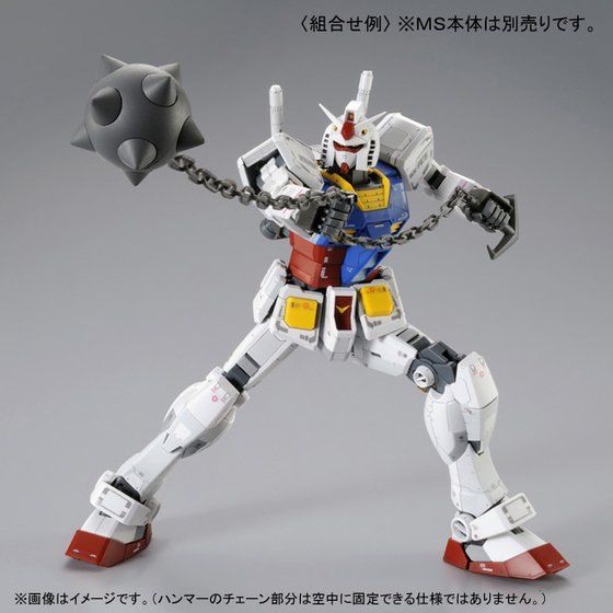 ＭＧ 1/100 RX-78-2ガンダムVer.3.0用 拡張セット 【３次受付：２０１３年１０月発送】 Gallery 07