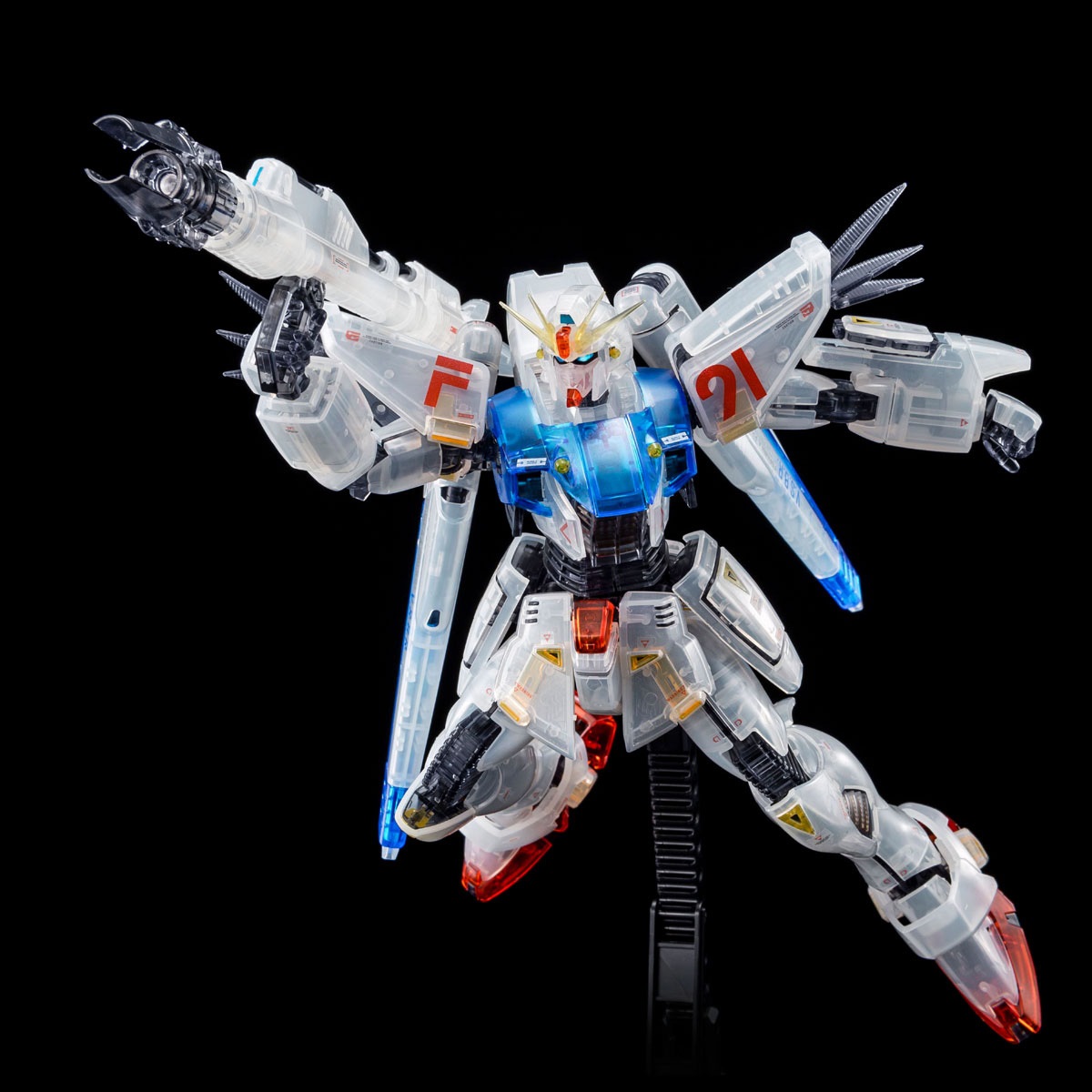 MG 1/100 GUNDAM F91 Ver.2.0 (AFTERIMAGE COLOR) thumbnail 5