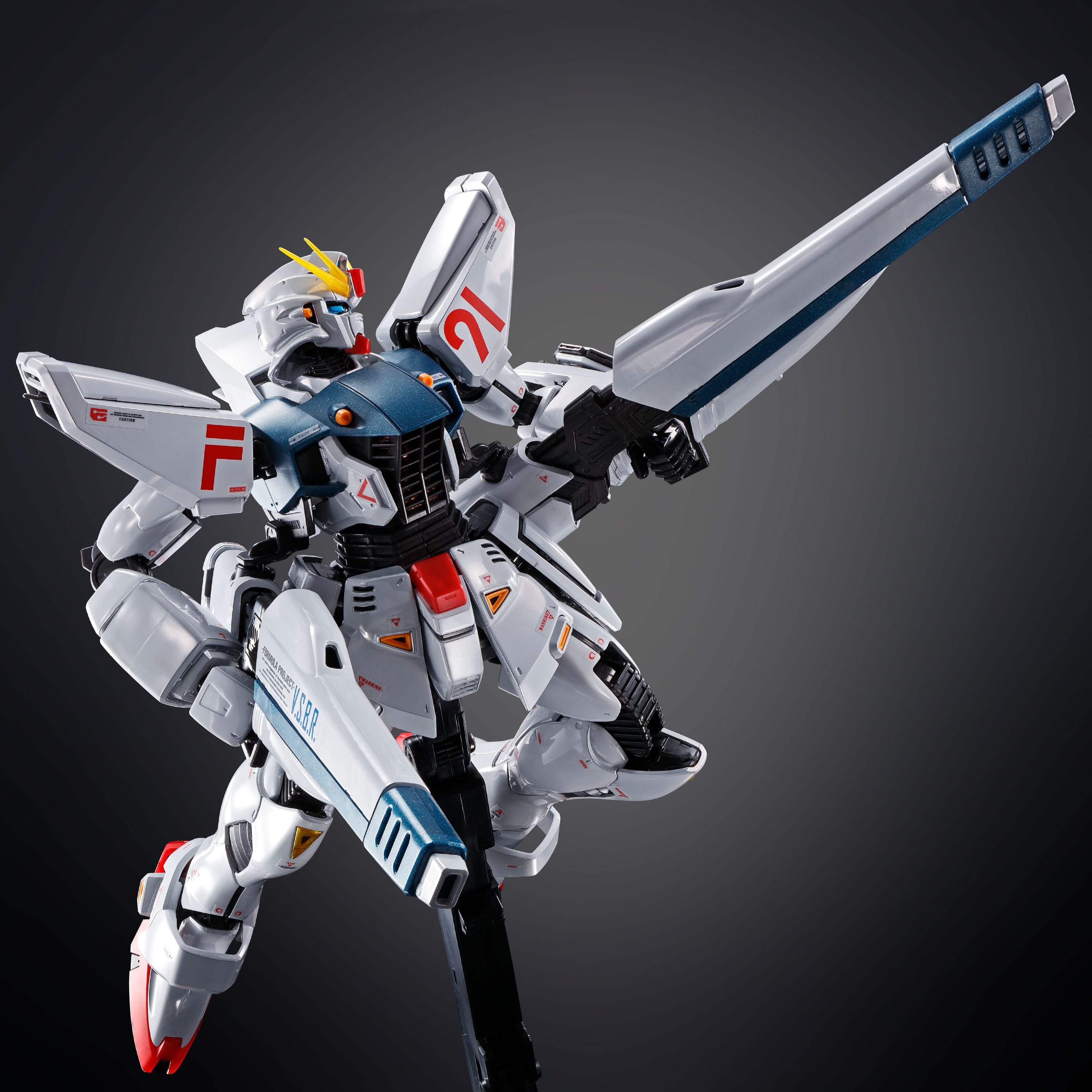 MG 1/100 GUNDAM F91 Ver.2.0 [TITANIUM FINISH] thumbnail 4