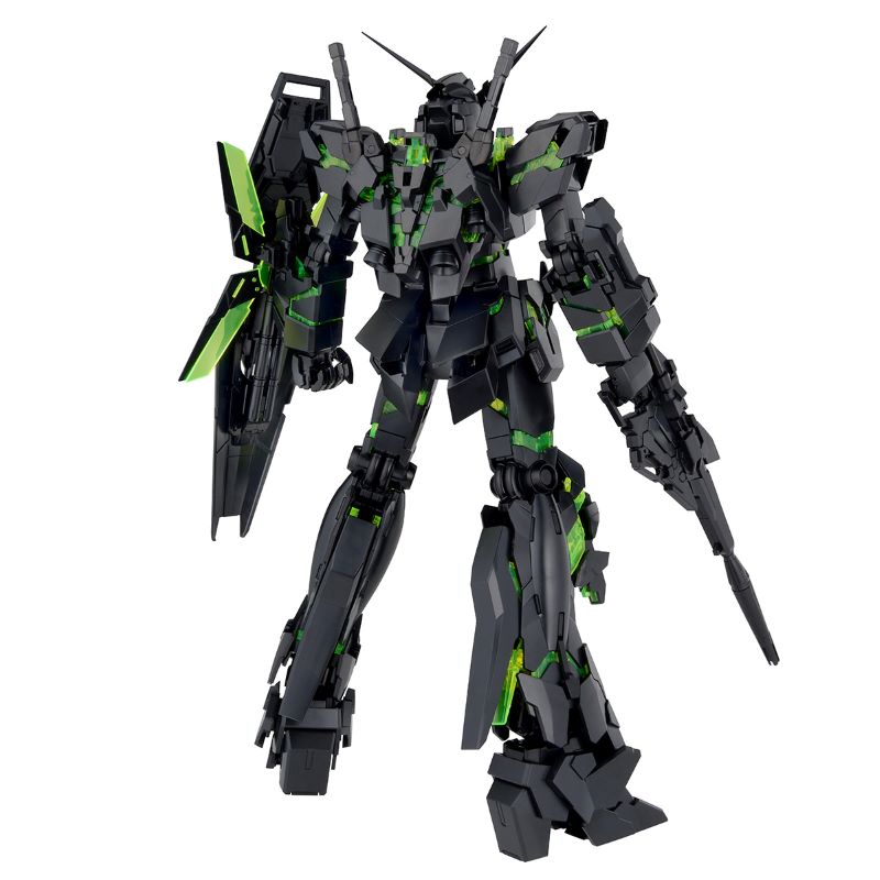 MG 1/100 UNICORN GUNDAM [RECIRCULATION COLOR/CLEAR NEON GREEN] thumbnail 2