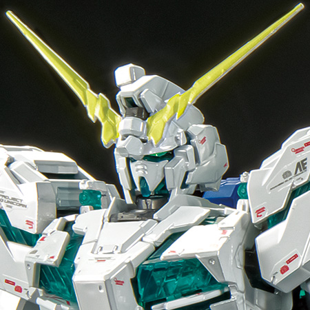 RG 1/144 THE GUNDAM BASE LIMITED RX-0 UNICORN GUNDAM (FINAL BATTLE Ver.) [SPECIAL COATING] Manual catalog image
