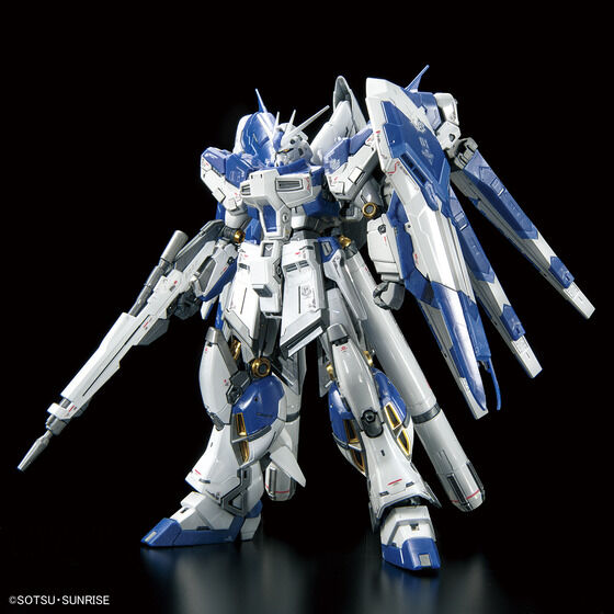 RG 1/144 THE GUNDAM BASE LIMITED Hi-ν GUNDAM [TITANIUM FINISH] Official 02