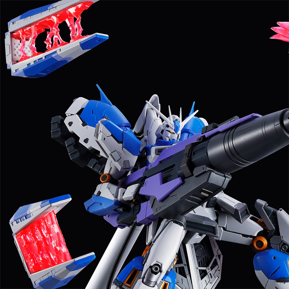 RG 1/144 HYPER MEGA BAZOOKA LAUNCHER for Hi-ν GUNDAM & FIN FUNNEL DISPLAY SET