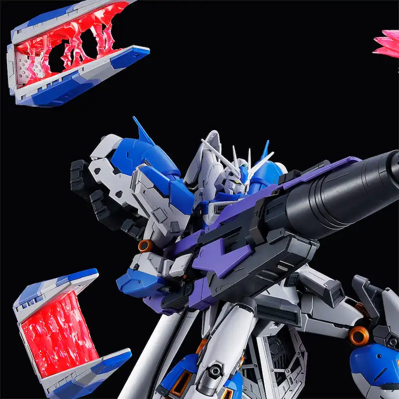 RG 1/144 HYPER MEGA BAZOOKA LAUNCHER for Hi-v GUNDAM & FIN FUNNEL DISPLAY SET