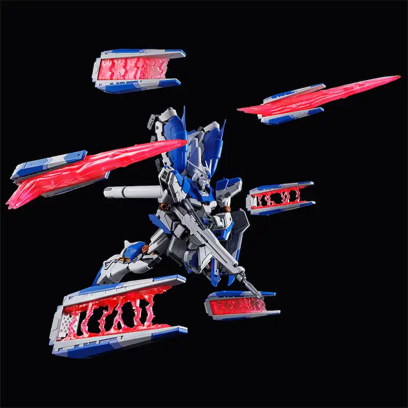 RG 1/144 HYPER MEGA BAZOOKA LAUNCHER for Hi-v GUNDAM & FIN FUNNEL DISPLAY SET thumbnail 6