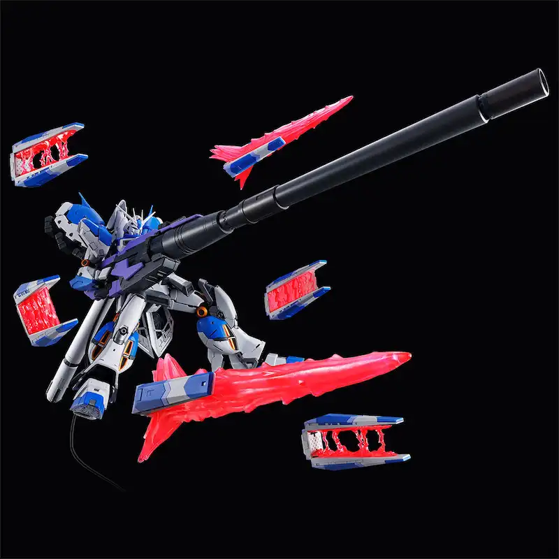 RG 1/144 HYPER MEGA BAZOOKA LAUNCHER for Hi-v GUNDAM & FIN FUNNEL DISPLAY SET thumbnail 8