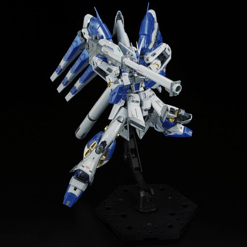 RG 1/144 THE GUNDAM BASE LIMITED Hi-Nu GUNDAM [TITANIUM FINISH] thumbnail 3